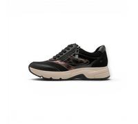 Tamaris Wide Fit Sneaker (Materialmix, mit seitlichen Reissverschluss) 8-83705-45 schwarz Damen, Größe Euro (US) 40
