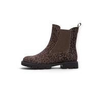 Tamaris Wide Fit Stiefelette Chelsea (Leder) 8-85402-47 braun/leo Damen, Größe Euro (US) 41