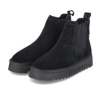Tamaris Winter-Chelsea Boots - Gr. 41 - Schwarz - Leder & Textil