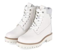 Tamaris Winterboots - Gr. 41 - Weiß - Glattleder