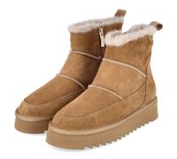 Tamaris Winterboots - Gr. 42 - Braun - Rauleder