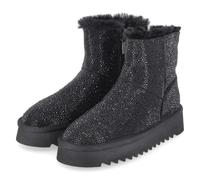 Tamaris Winterboots Schwarz - Gr. 40 - Textil und Synthetik