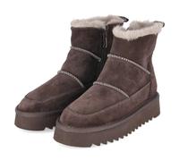 Tamaris Wintersboots - Gr. 40 - Braun - Rauleder