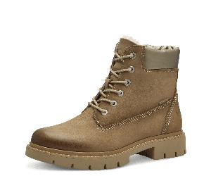 Tamaris - Women Boots beige CAMEL NUBUC - Gr. - 40