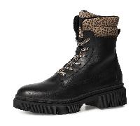 Tamaris - Women Boots schwarz BLACK LEATHER/LEOPARD - Gr. - 41