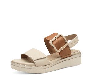 Tamaris - Women Sandals beige IVORY COMB - Gr. - 40