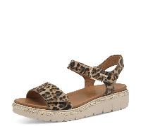 Tamaris - Women Sandals braun LEOPARD - Gr. - 42