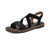 Tamaris Women Sandals für Damen, schwarz, Größe 38 EU