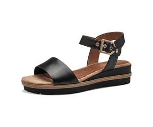 Tamaris Women Sandals für Damen, schwarz, Größe 38 EU