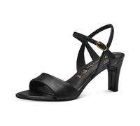 Tamaris Damen Sandaletten, Frauen Sandalen,Freizeitschuhe,offene Schuhe,Strandschuhe,high Heels,Stilettos,offene Absatzschuhe,Black,41 EU