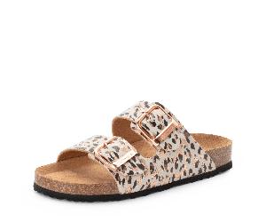 Tamaris - Women Slides beige BEIGE/LEOPARD - Gr. - 40