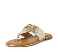 Damen-Pantolette LIGHT GOLD - Gr. - 39
