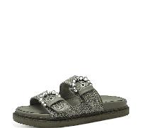 Tamaris Damen Footbed Styles Textil; SAGE/grün; 39 EU