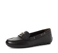 Tamaris Damenschuhe Slipper / Trotteur BLACK LEATHER BLACK LEATHER - Gr. - 36