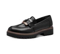 Tamaris Damen Slipper 1-24722-43 003 Leder Schwarz Größe 41