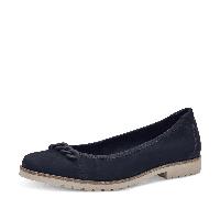 Tamaris - Woms Ballerina blau NAVY - Gr. - 37