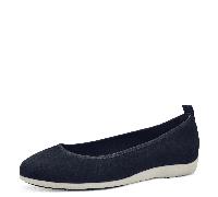 Tamaris - Woms Ballerina blau NAVY - Gr. - 37