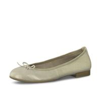 Tamaris Woms Ballerina für Damen, beige, Größe 40 EU