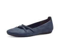 Tamaris Woms Ballerina für Damen, blau, Größe 40 EU