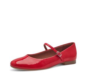 Tamaris Woms Ballerina für Damen, rot, Größe 38 EU
