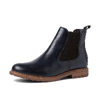Tamaris Damenstiefel Navy-Leder Größe 38