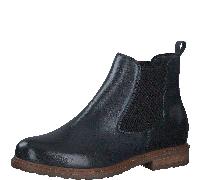 Tamaris Damenstiefel Navy-Leder Größe 38