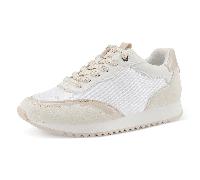 Tamaris Damen 1-1-23609-20 Sneaker Low, Ivory Comb, 39 EU