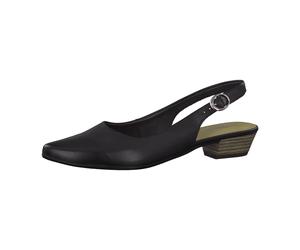 Tamaris Woms Sandals 1-1-29400-24/003 Black Leather für Damen, schwarz, Größe 37 EU