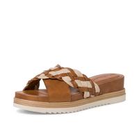 Tamaris Woms Slides COGNAC/WOVEN für Damen, braun, Größe 36 EU