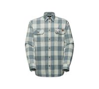 Tamaro Longsleeve Shirt Men, Longsleeve Shirt Herren - Mammut silver sage-strata M