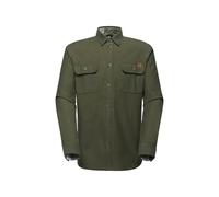 Tamaro Overshirt Men, Longsleeve Shirt Herren - Mammut dark marsh L