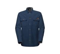 Tamaro Overshirt Men, Longsleeve Shirt Herren - Mammut marine S