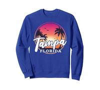 Tampa, Florida Sweatshirt, Unisex für Erwachsene, Königsblau, M