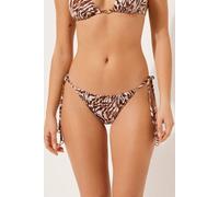 Tanga-bikinihose Brown Zebra Braun M/L