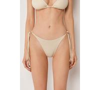 Tanga-bikinihose Mit Schmalen Bändchen Wild Jungle Weiß M/L