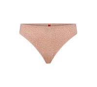 Tanga HUGO UNDERWEAR "SHADOW", Damen, Gr. M, beige (light beige 272), Webqualität, Obermaterial: 83% Polyamid, 17% Elasthan, körpernah, Unterhosen Tanga (11382044-M) light beige 272
