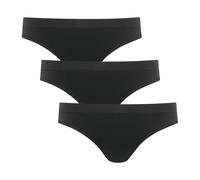 Tanga JOCKEY "Seamfree Core", Damen, Gr. M, schwarz, Microfaser, Obermaterial: 93% Polyamid, 7% Elasthan, unifarben, körpernah, Unterhosen Tanga, leichter luftiger Stretch, atmungsaktiv (31928642-M) s