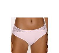 Tanga LASCANA "Vittoria", Damen, Gr. 44/46, rosa (rosé), Obermaterial: 84% Polyamid (TACTEL), 16% Elasthan (LYCRA), körpernah, Unterhosen Tanga, mit Spitzeneinsätzen (51100115-44) rosé