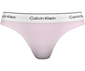 Tanga "THONG", Damen, Gr. S (36), rosa (cradle pink), Webqualität, Obermaterial: 53% Baumwolle, 35% Modal, 12% Elasthan, CALVIN KLEIN UNDERWEAR, körpernah, Unterhosen Tanga, Mit elastischem Bund (1521