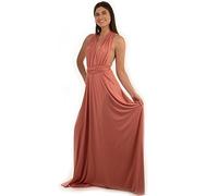 Taniri Infinity Kleider für Brautjungfern - Umstandskleid - Weihnachtskleid für Frauen - Brautjungfernkleid für Hochzeit, Antik-Rosa, Einheitsgröße Mehr