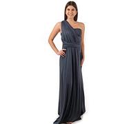 Taniri Infinity Kleider für Brautjungfern - Umstandskleid - Weihnachtskleid für Frauen - Brautjungfernkleid für Hochzeit, Schiefer, Blau, Einheitsgröße Mehr