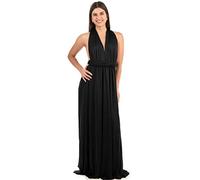 Taniri Infinity Kleider für Brautjungfern - Umstandskleid - Weihnachtskleid für Frauen - Brautjungfernkleid für Hochzeit, Schwarz, Einheitsgröße Mehr