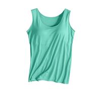 Tank Top Damen - Sommer Vest Rundhals Oberteile Blusentop Elegantes,Tanktops & TräGer-Tops FüR Damen,Retro-Modisch