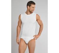 Schiesser Herren Tank Top Unterhemd, Weiß (100-weiss), 7
