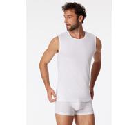 Schiesser Tank-Top 95/5 Rundhals (95% Baumwolle) Unterwäsche weiss Herren - 2er Pack, Größe 6