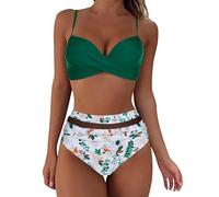 Tankini Damen bauchweg Oberteil Bikinis für Damen weiß Bikini mädchen 152 Push up Badeanzug Speedo Bikini Set Push up sexy Weiss Sport mädchen sportlich