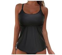 Tankini Damen mit bügel Cup d Tankini Damen Push up Bikinis für mädchen winterkleid Knielang Badeanzug mit Rock große größen 50 große größen