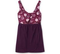 Tankini-Top SHEEGO BY JOE BROWNS, Damen, Gr. 56, Cup C, lila (beere, gemustert), Elasthan, Polyamid, Bikini-Oberteile (44318846-56) beere, gemustert