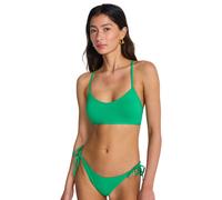 Tankini-Top BILLABONG "Sol Searcher Lace Up Trilet", Damen, Gr. M, grün (summer grün), Obermaterial: 86% Polyamid, 14% Elasthan., Bikini-Oberteile (18301640-M) summer grün