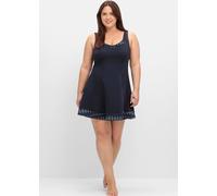 Tankini-Top SHEEGO, Damen, Gr. 40, Cup C, tiefblau, bedruckt, Elasthan, Polyamid, Bikini-Oberteile (56963817-40) tiefblau, bedruckt